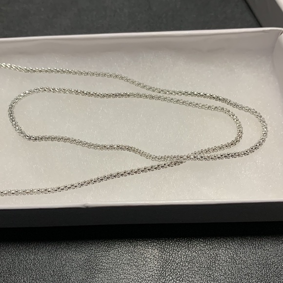 18” Sterling Silver Necklace - Picture 3 of 4